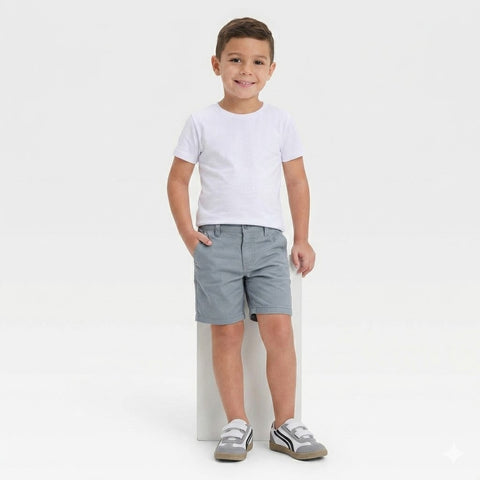 Cat & Jack Boy's Gray Quick Dry Chino Shorts | Cat & Jack In Lebanon