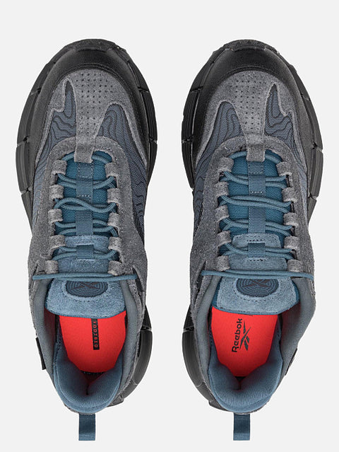 Reebok Men's Dark Gray Zig Kinetica 2.5 Edge Sneakers |Reebok In Lebanon