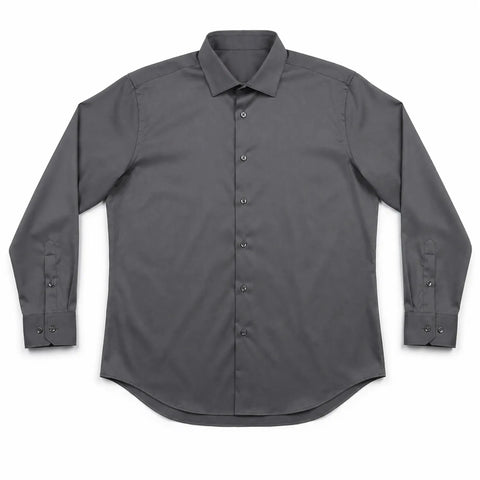 Calvin Klein Men Charcoal Black Slim Fit Dress Shirt | Calvin Klein in Lebanon
