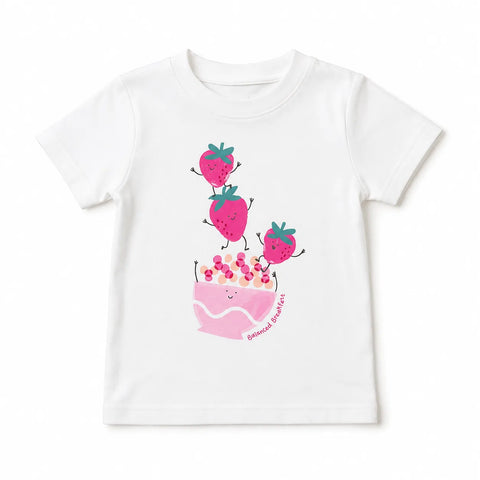 Carter's Baby Girl's White Multi Printed Crew Neck T-shirt|Carter's In Lebanon