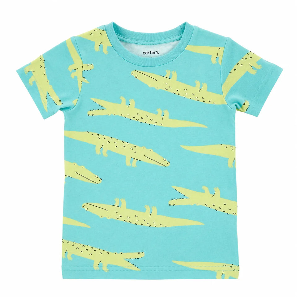 Carter's Baby Boy's Multicolor Animal Print T-Shirt|Carter's In Lebanon