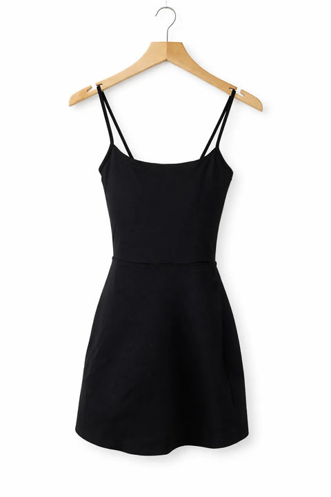 IVL Women's Black Courtside Tennis Dress | IVL In Lebanon
