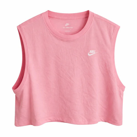 Nike  Women's Pink Club Sleeveless Crop Top  | Nike in Lebanon