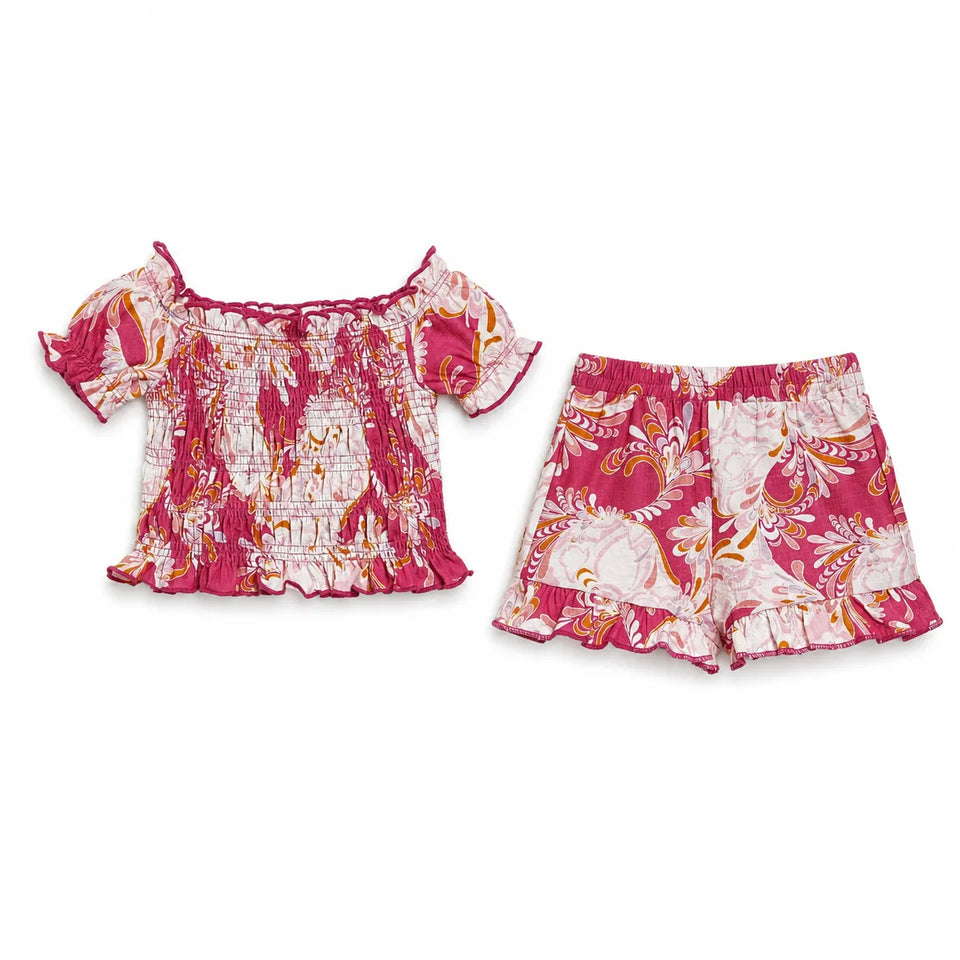 River Island Baby Girl's Multicolor 2-Piece Ruffled Set | River Island In Lebanon
