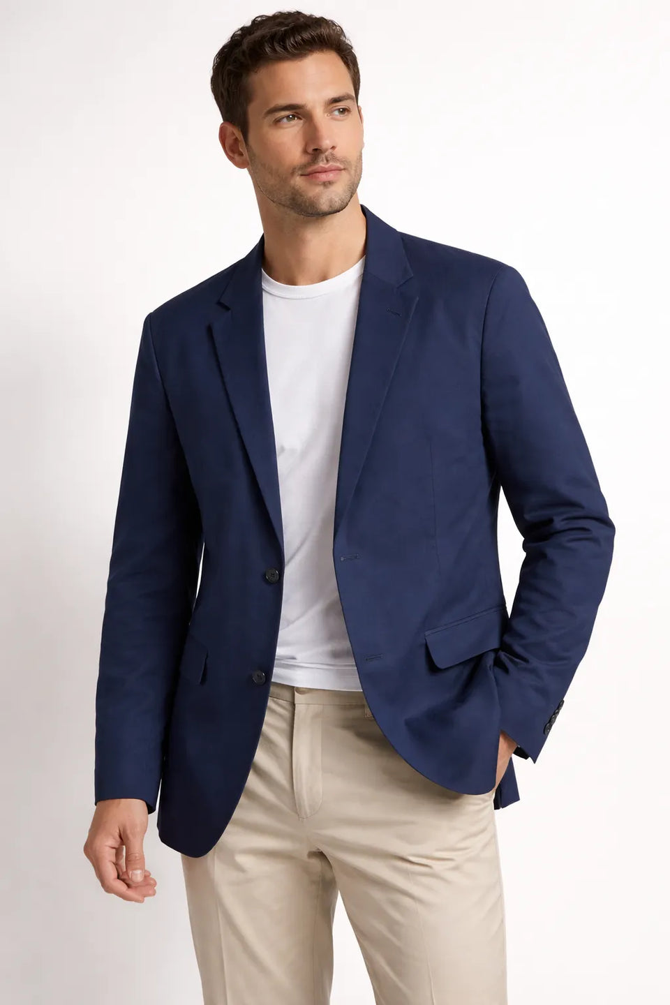 Celio Men's Navy Slim Fit Blazer|Celio In Lebanon