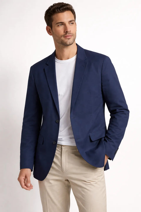Celio Men's Navy Slim Fit Blazer|Celio In Lebanon