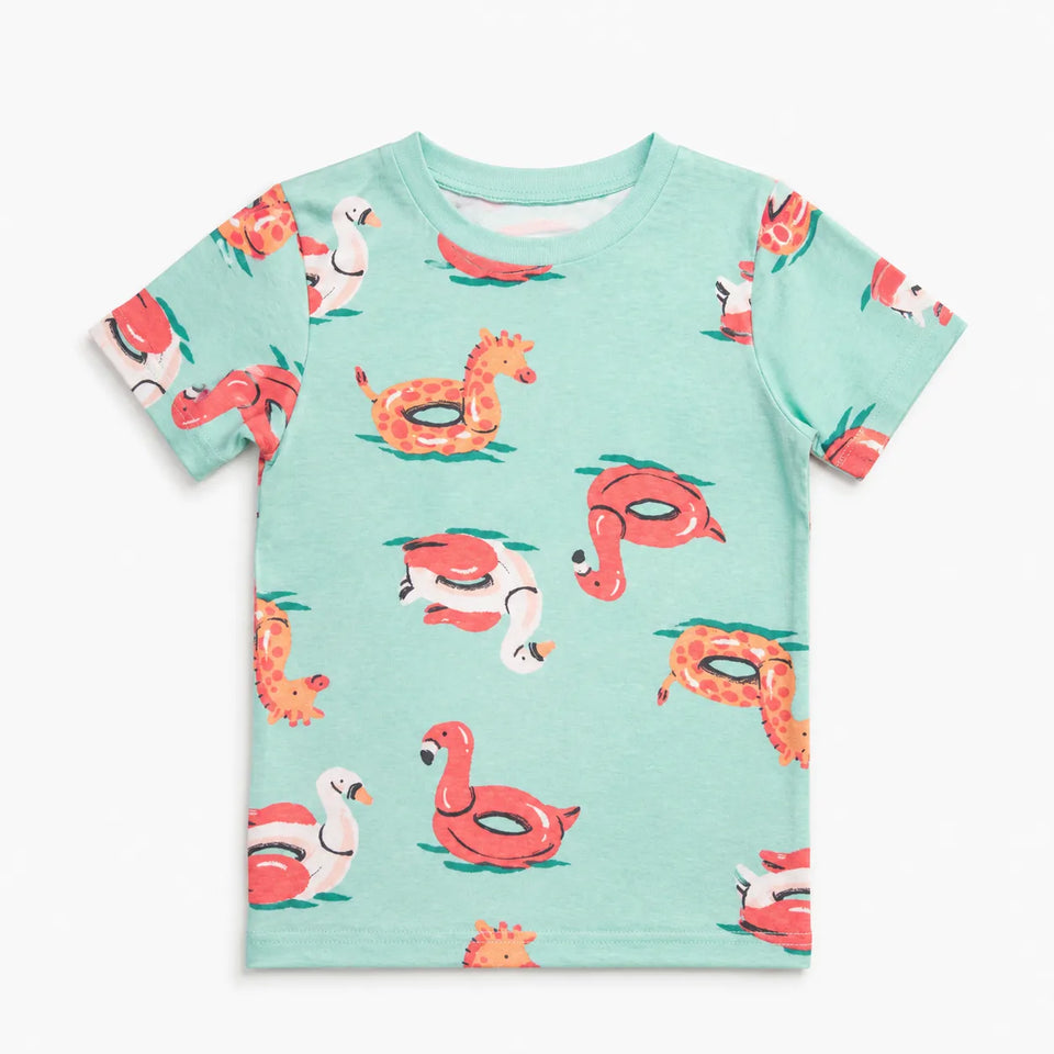 Carter's Just One You Baby Girl's Blue Printed T-Shirts | Carter's Just One You In Lebanon