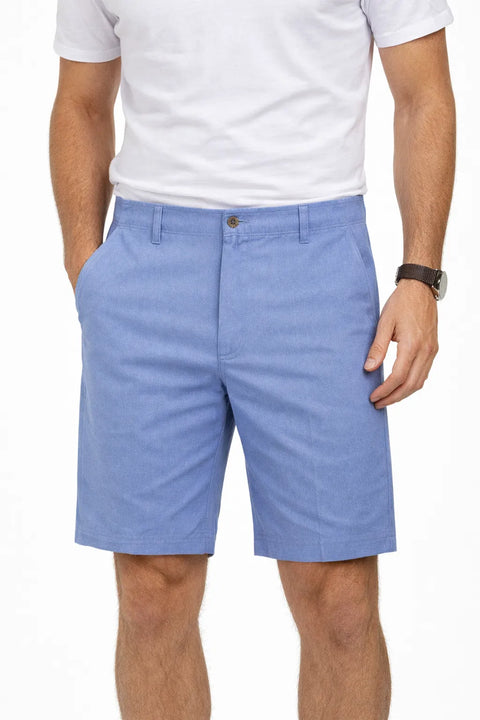 Pebble Beach Men's Blue Dry-Luxe Performance Short | Pebble Beach In Lebanon