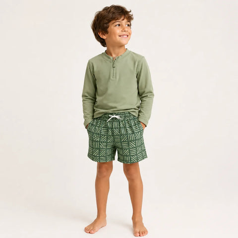Carter's  Boys' 2-Piece Checkered Rashguard & Swim Trunk Set | Carter's in Lebanon
