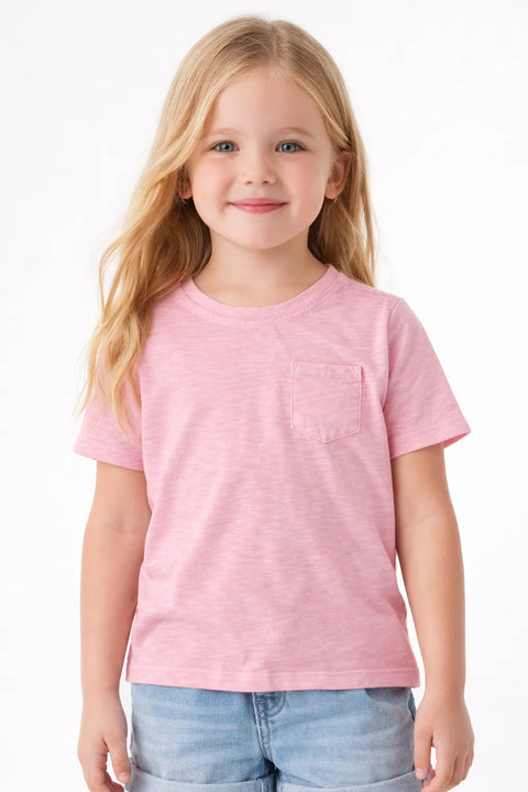Cat & Jack Girl's Light Pink Short Sleeves T-Shirt | Cat & Jack In Lebanon