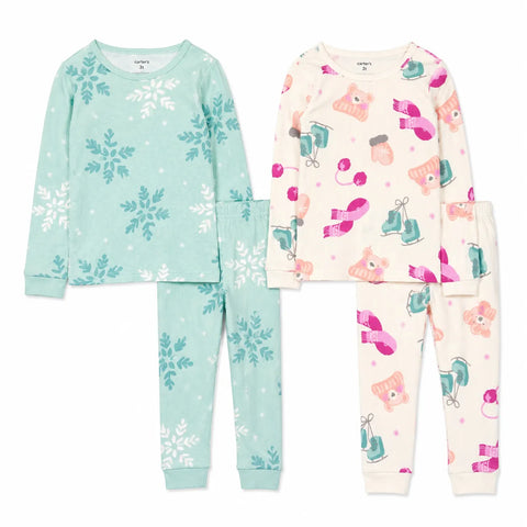 Carter's  Toddler Girls' 4-Piece Winter Pajama Set | Carter's in Lebanon