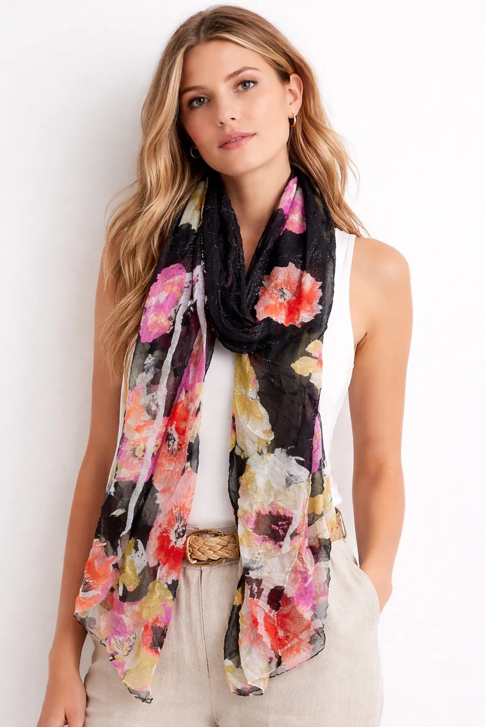 I.N.C. International Concepts Women's Multicolor Jersey Scarf | I.N.C. International Concepts in Lebanon