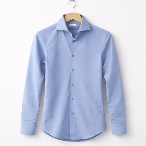 Celio Men's Blue Easy Iron Shirt | Celio in Lebanon