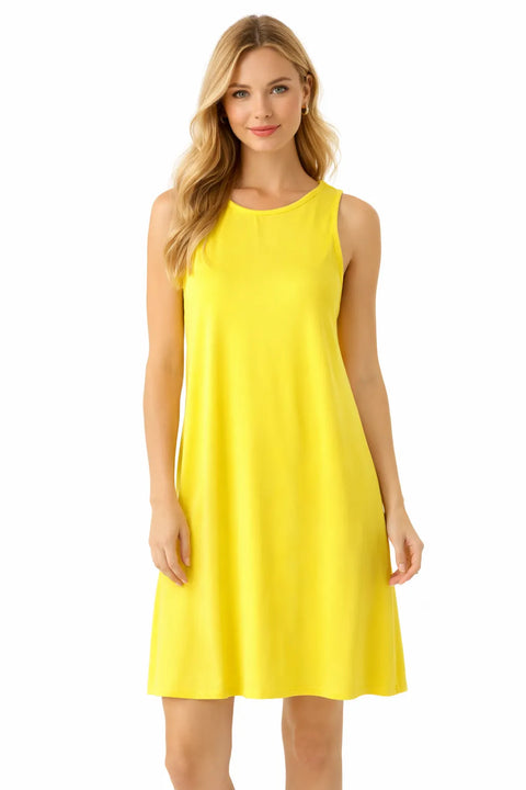 Vince Camuto Women's Yellow Sleeveless Maxi Dress | Vince Camuto in Lebanon