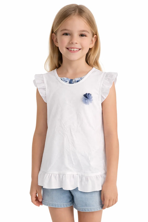 Ativo Girl's White Dress | Ativo In Lebanon