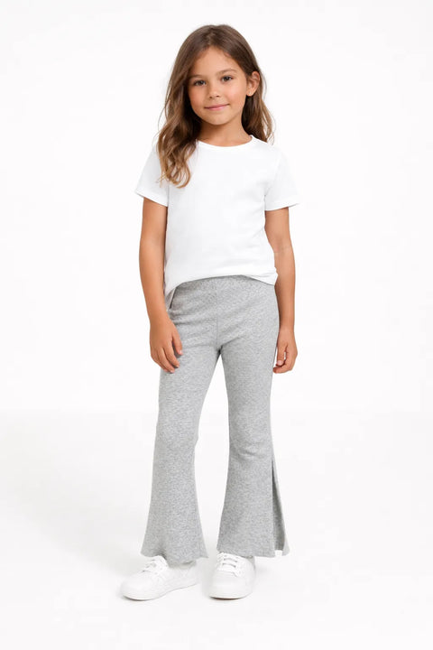 Sinsay Girl's Grey Flare  Pants  | Sinsay in Lebanon