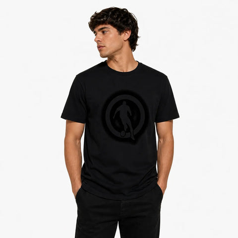 Bikkembergs Men's Black Logo-Pattern T-Shirt | Bikkembergs In Lebanon