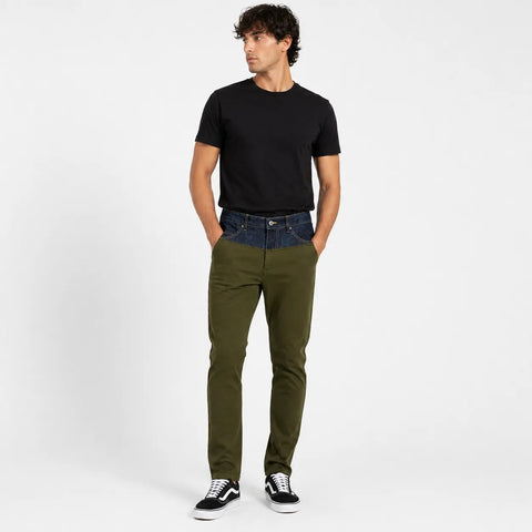 Dsquared2 Men's Navy & Olive Green Pant | Dsquared2 In Lebanon
