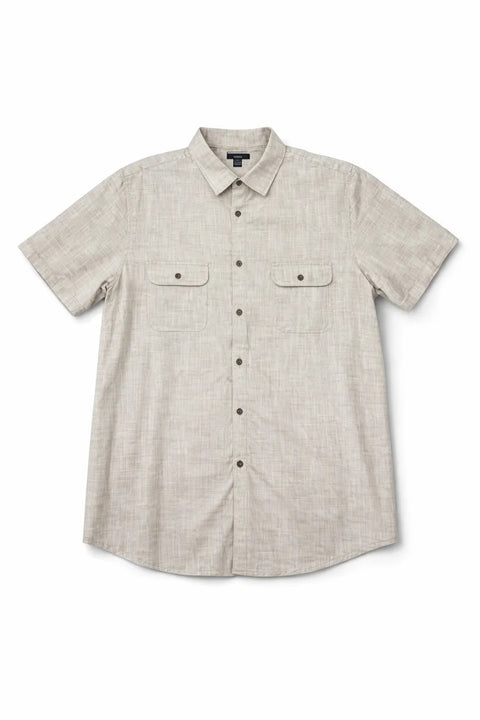 Alfani Men's Foxy Brown Short-Sleeve Button Down Shirt | Alfani In Lebanon