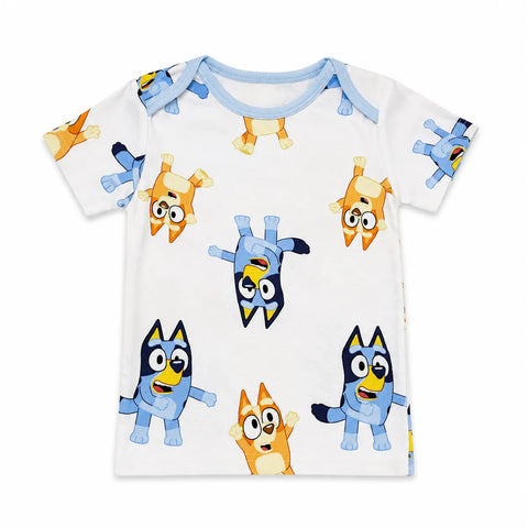 Bluey Girl's White With Graphic Printed Pajama Bottom | Bluey  in Lebanon