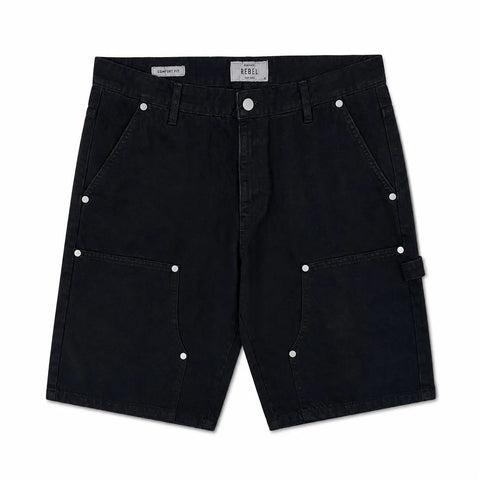 Redefined Rebel Men's Black Comfort-Fit Short | Redefined Rebel In Lebanon