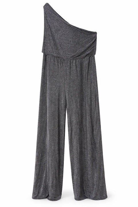 Bar III Women's Sliver Shimmer Jumpsuit  | Bar III in Lebanon