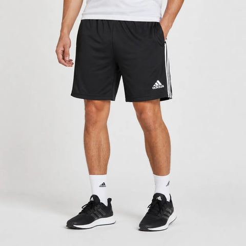 Adidas Men’s Black Essentials 3-Stripe Short | Adidas In Lebanon