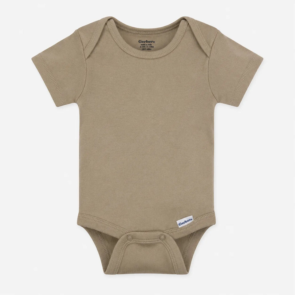 Gerber Baby Khaki Bodysuit | Gerber In Lebanon