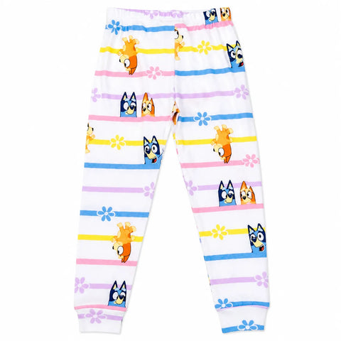 Bluey Girl's White With Graphic Printed Pajama Bottom | Bluey  in Lebanon