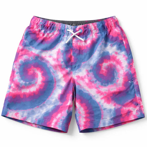 Art Class Boy's Blue Tie-Dye Printed Swim Trunks | Art Class in Lebanon