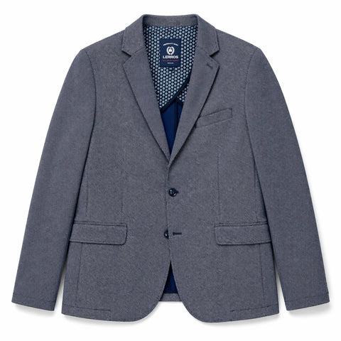 Lerros Men's Navy Textured Casual Blazer | Lerros In Lebanon