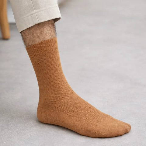 Celio Men's Camel High Socks |Celio  in Lebanon
