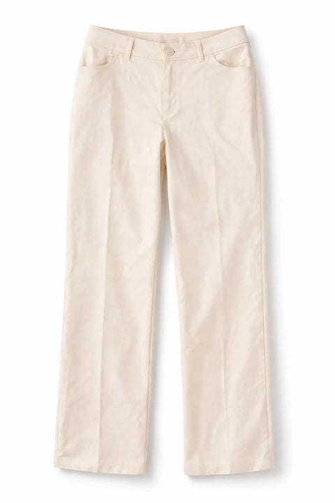 Anne Klein Women's Beige Straight-Leg Trousers  | Anne Klein  in Lebanon