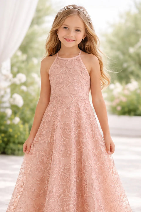 Speechless Girl's Apricot Embroidered Dress | Speechless in Lebanon