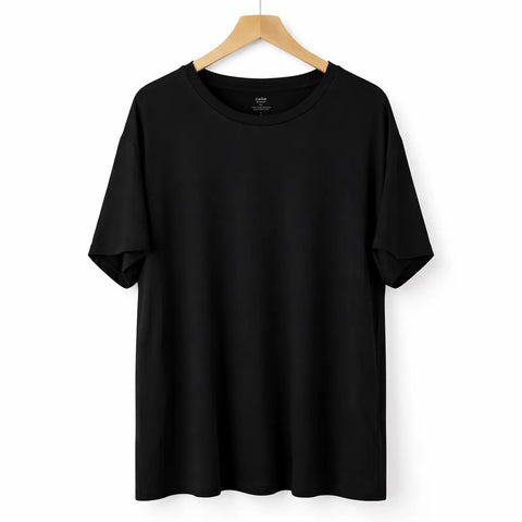 Celio Men's Black Crew Neck Sport T-Shirt | Celio In Lebanon