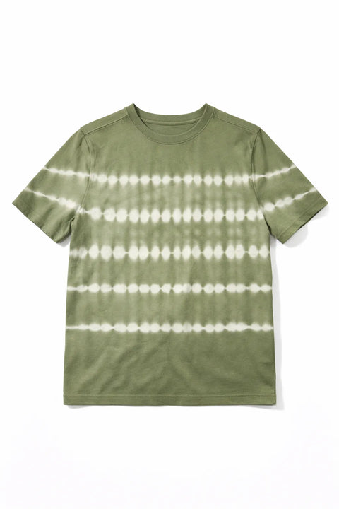 Art Class Boy's Green & White Tie Dye Short Sleeves T-Shirt | Art Class In Lebanon