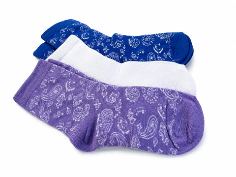 Don't Call Me Jennyfer Women's Purple /White/Blue Pack of 3 Socks | Don't Call Me Jennyfer in Lebanon