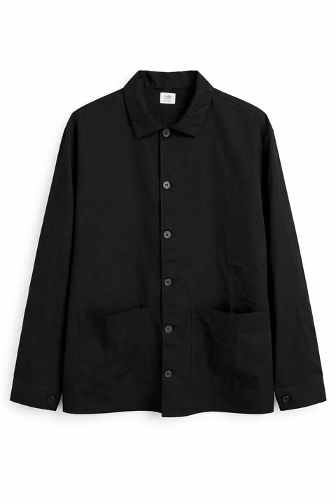 Celio Men's Black Solid Cotton Shirt | Celio In Lebanon