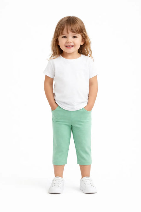 Ativo Girl's Aqua Legging With Lattice Criss-Cross Ankle | Ativo In Lebanon