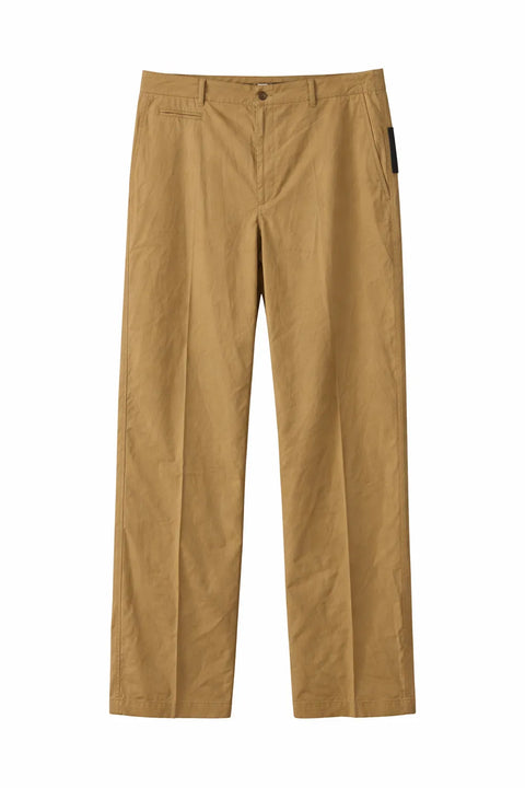 Lauren Ralph Lauren Women's Birch Tan Beige High Waist Wide Leg Cotton Twill Pants | Lauren Ralph Lauren In Lebanon