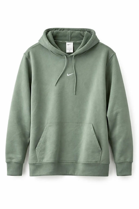 Nike Women's Green Oversized Phoenix Fleece Pullover Hoodies | Nike In Lebanon
