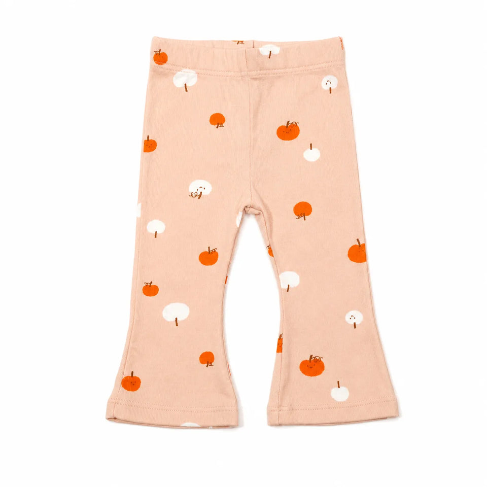 Cat & Jack Baby Girl's Peach Printed Ribbed Pants|Cat & Jack In Lebanon