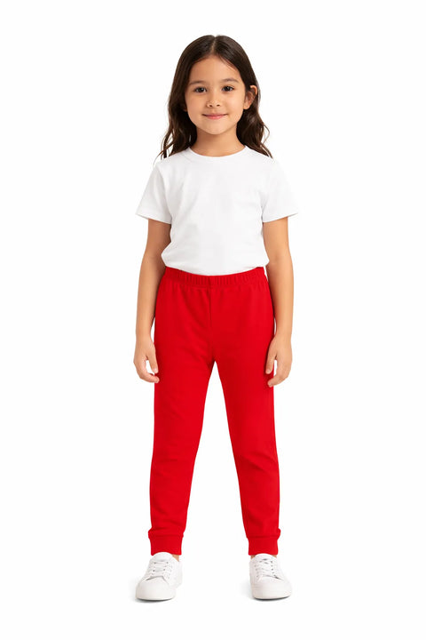 Ativo Girl's Red Ruffles Fashion Leggings | Ativo in Lebanon
