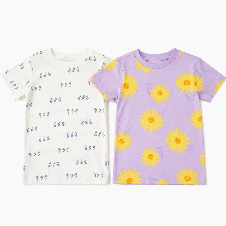 Carter's Just One You Girl's Multicolor 2 Pieces Floral T-Shirts | Carter's Just One You In Lebanon