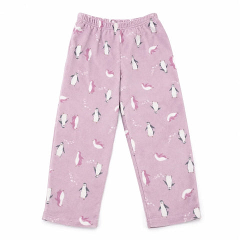 Carter's Girls Lavender Pink Fleece Penguin Print Pajama Pants | Carter's in Lebanon