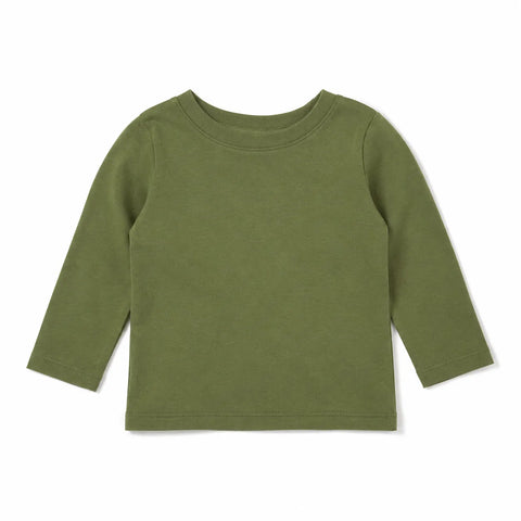 Cat & Jack Baby's Dark Green Long Sleeves Plain Blouse | Cat & Jack In Lebanon