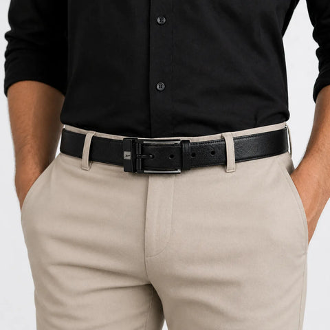 Pga Tour Men's Black Perforated Reversible Belt |Pga Tour in Lebanon