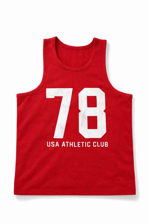 SD Boy's Red Printed Tank Top | SD In Lebanon