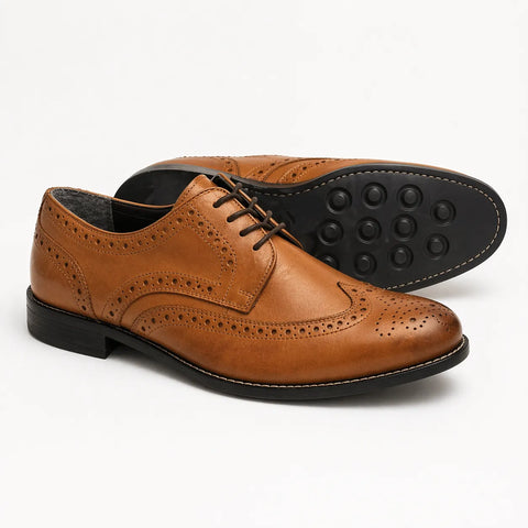 Nunn Bush Men's Brown Leather Casual Shoes | Nunn Bush in Lebanon