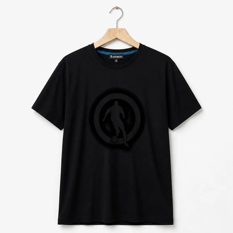 Bikkembergs Men's Black Logo-Pattern T-Shirt | Bikkembergs In Lebanon
